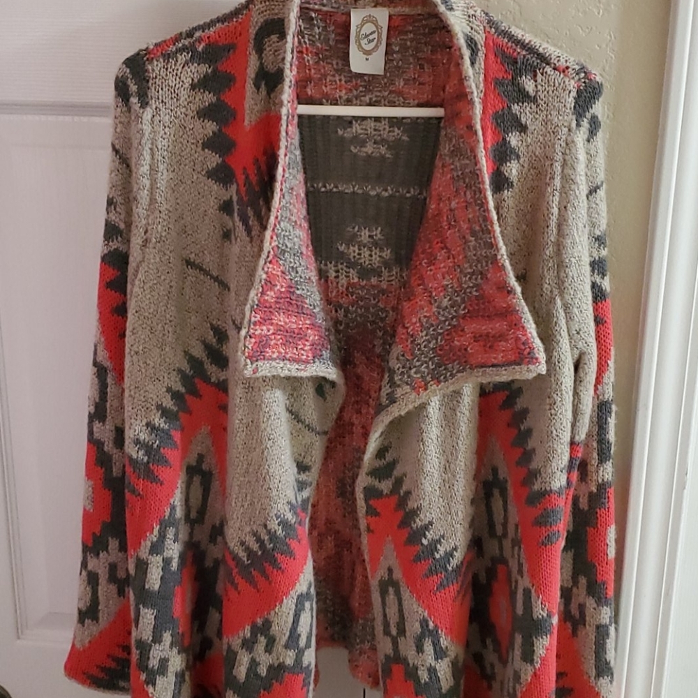 Super cute sweater cover up